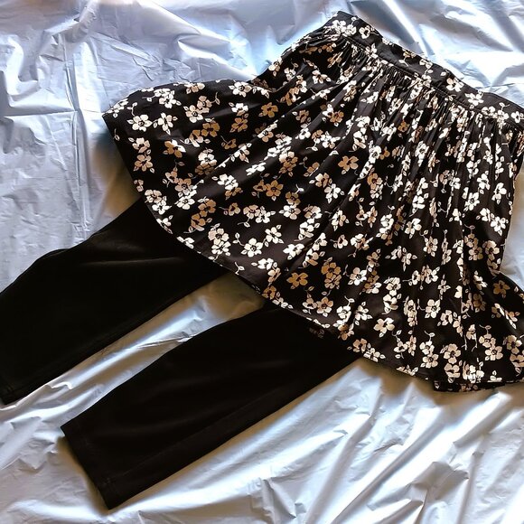 POLO RALPH LAUREN  FLORAL BLACK & WHITE MINI, FAIRYCORE, S. 6 - Picture 6 of 6